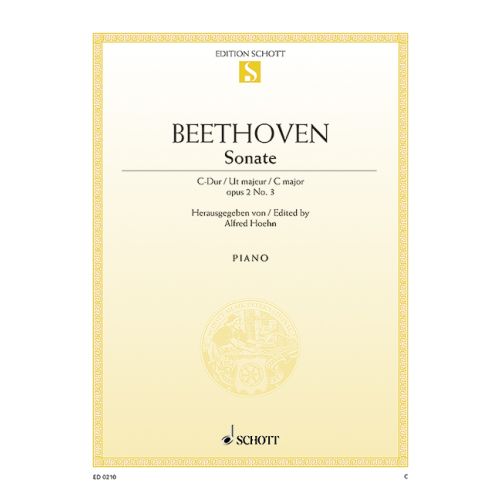 Beethoven - Sonata in CMaj Op2/3 - Piano Solo edited by Koehn Schott ED0210