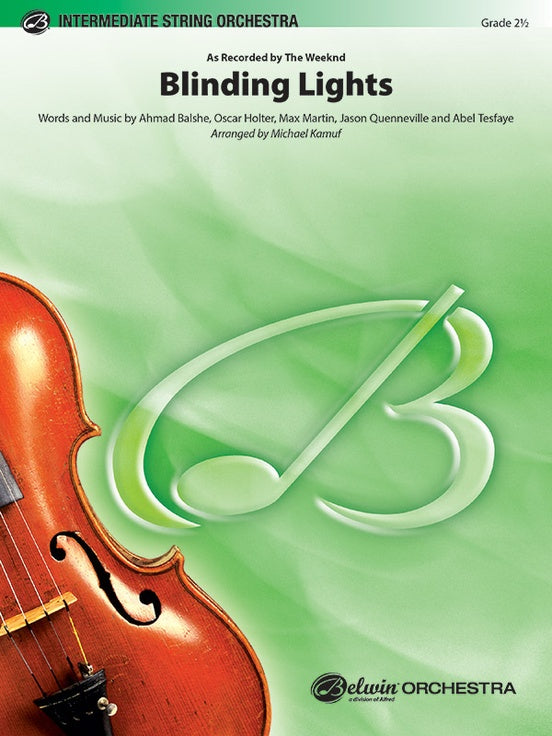 Blinding Lights - String Orchestra Conductor Score & Parts (Digital Download)