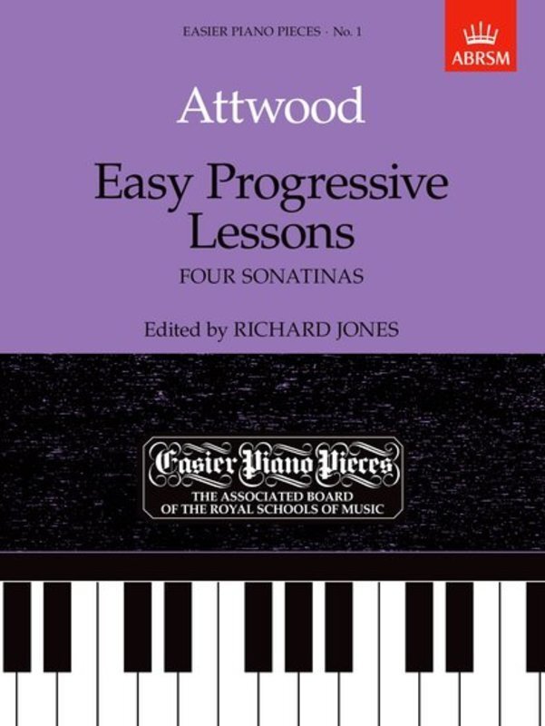 Thomas Attwood Easy Progressive Lessons Piano