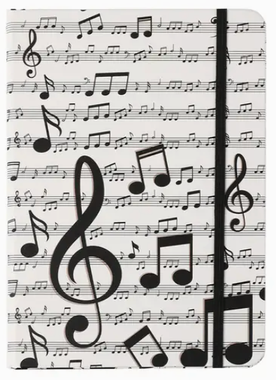 Notebook A5 White with Manuscript