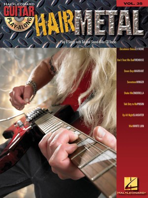 Hair Metal - Guitar Play-Along Volume 35 - Guitar Hal Leonard Guitar TAB with Lyrics & Chords /CD