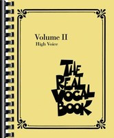 The Real Vocal Book - Volume II - High Voice - Various - C Instrument|Vocal High Voice Hal Leonard Fake Book Spiral Bound