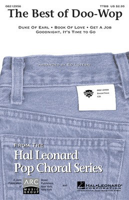 The Best of Doo-Wop (Medley) - (Men's) - TTBB Ed Lojeski Hal Leonard Choral Score Octavo