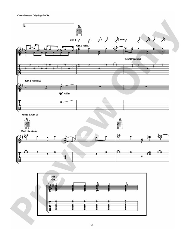 Members Only - Guitar TAB (Digital Download)