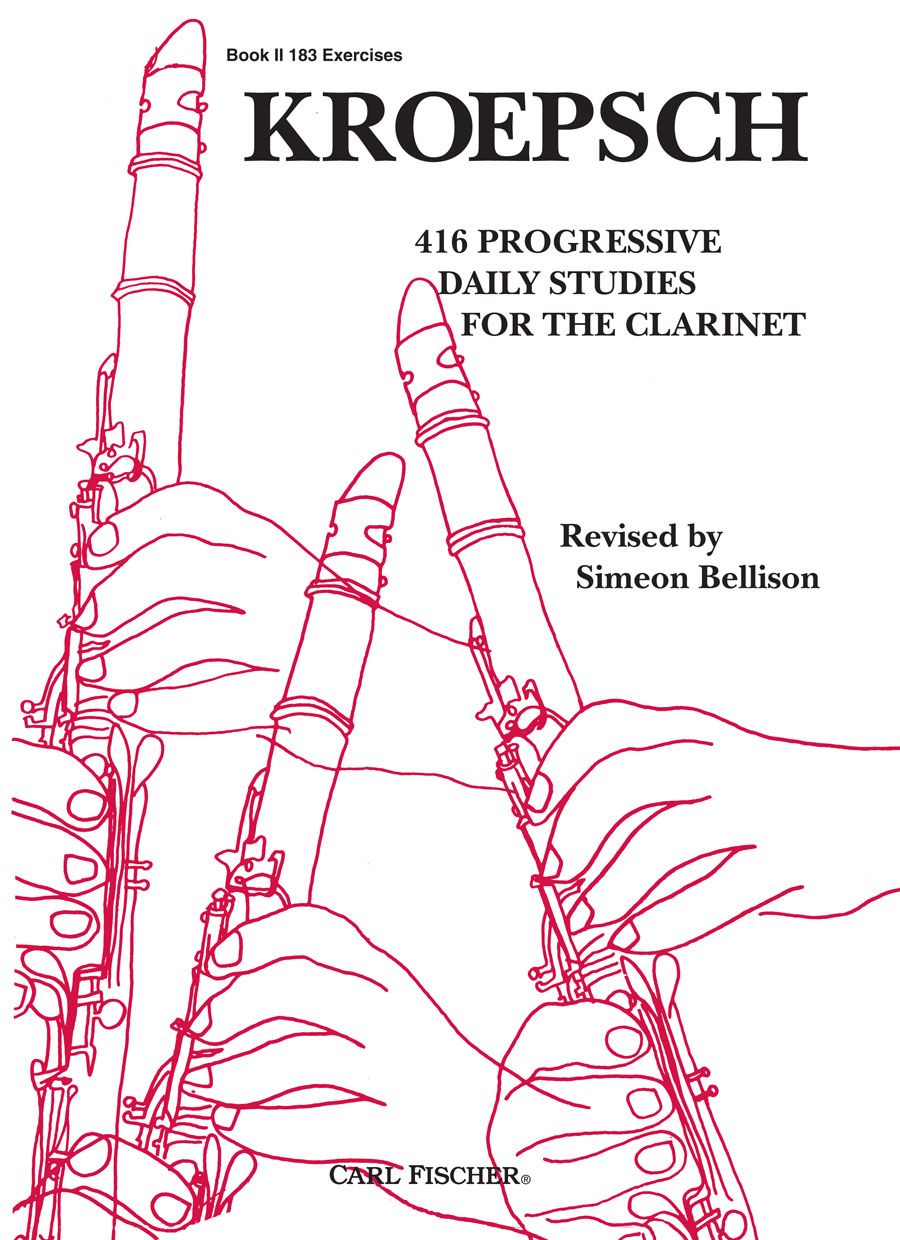 Kroepsch - 416 Progressive Daily Studies Book 2 - Clarinet Solo Fischer O313