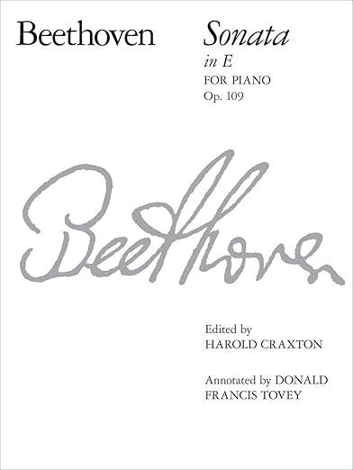 Beethoven Piano Sonata in E Op 109