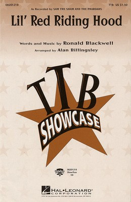 Lil' Red Riding Hood - Ronald Blackwell - TTB Alan Billingsley Hal Leonard Choral Score Octavo