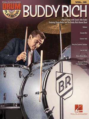 Buddy Rich - Drum Play-Along Volume 35 - Drums Hal Leonard Sftcvr/Online Audio