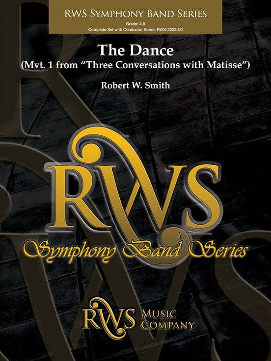 The Dance - Mvt. 1 from Three Conversations with Matisse - Concert Band Conductor Score & Parts (Digital Download)