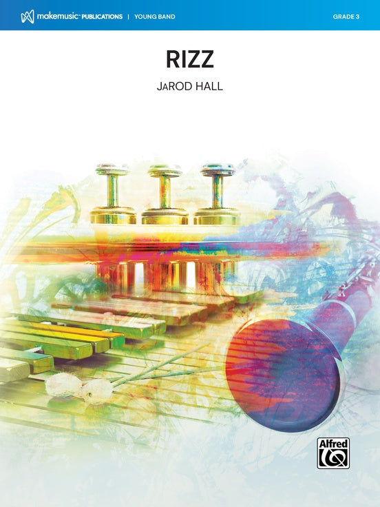 Rizz - Concert Band Conductor Score & Parts(Digital Download)