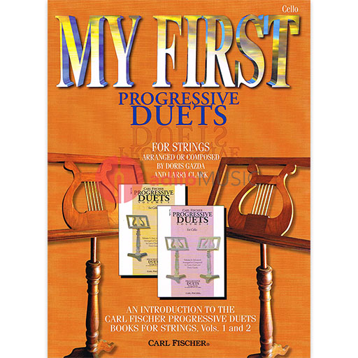 My First Progressive Duets - Cello Duet by Gazda/Clark Fischer BF52