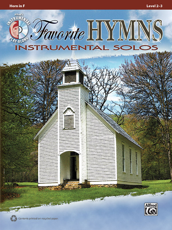 Favorite Hymns Instrumental Solos Horn in F Bk/CD