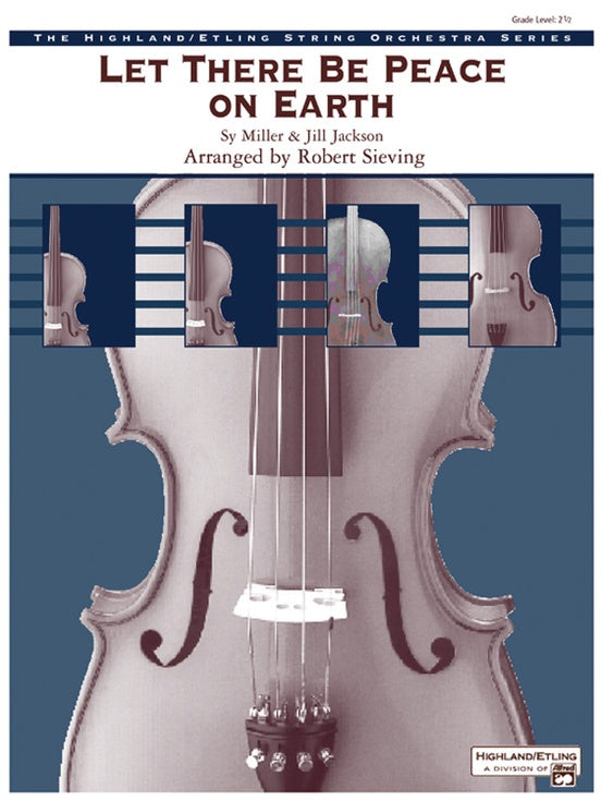 Let There Be Peace on Earth – String Orchestra Conductor Score & Parts (Digital Download)