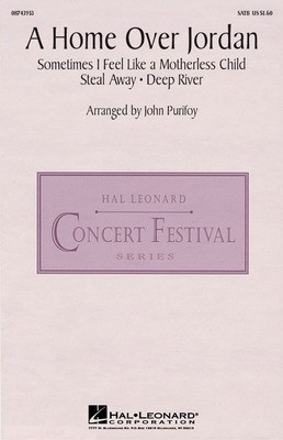 A Home Over Jordan - SATB John Purifoy Hal Leonard Choral Score Octavo