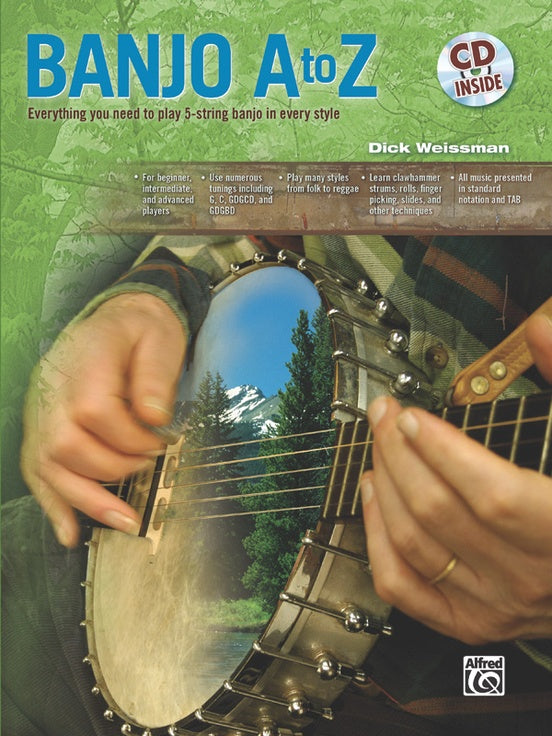 Banjo A to Z Book/CD - Weissman