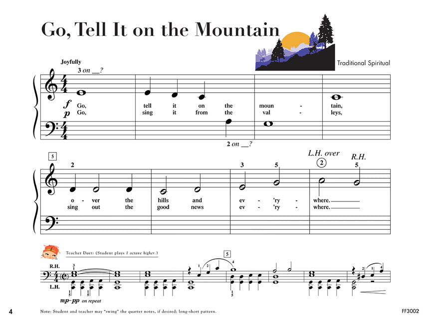 My First Piano Adventure Christmas Book B - Steps on the Staff - Piano Solo by Faber Piano Adventures