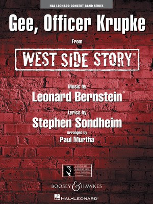 Gee, Officer Krupke (from West Side Story) - Leonard Bernstein - Paul Murtha Hal Leonard Score/Parts