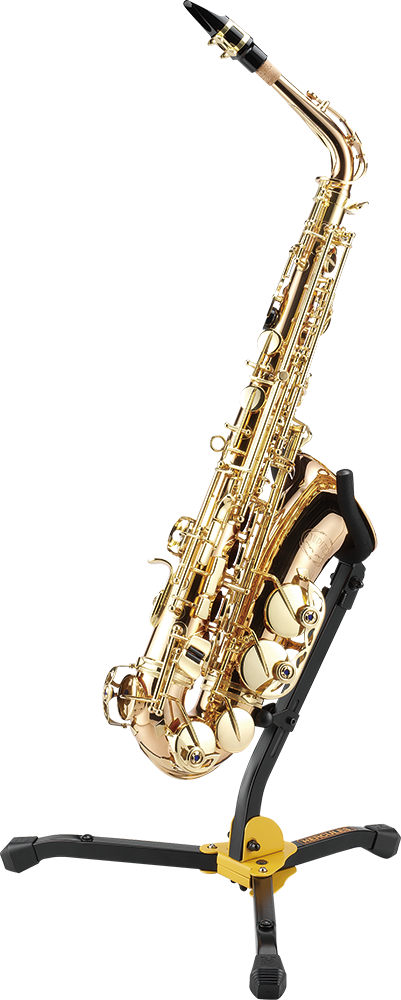 Alto/Tenor Sax Stand – Hercules Alto or Tenor Sax Stand w/Bag