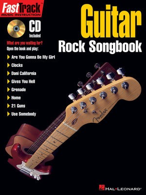 FastTrack Guitar Rock Songbook - Various - Guitar Hal Leonard /CD