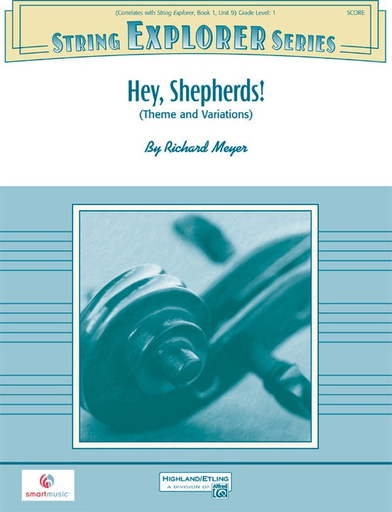 Hey, Shepherds! – String Orchestra Conductor Score & Parts (Digital Download)