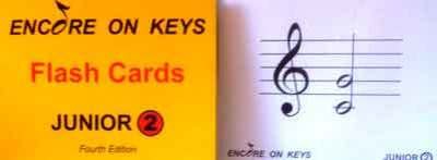 Encore On Keys - Junior Series 2 Flash Cards OUT OF PRINT