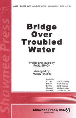 Bridge over Troubled Water - StudioTrax CD - Paul Simon - Mark Hayes Shawnee Press StudioTrax CD CD