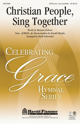 Christian People, Sing Together - SATB David Schwoebel Shawnee Press Choral Score Octavo