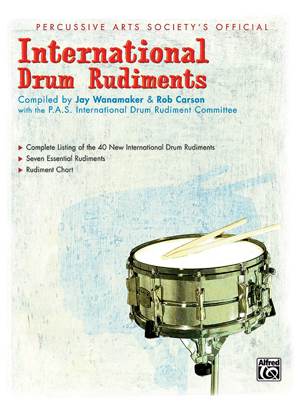 INTERNATIONAL DRUM RUDIMENTS BK