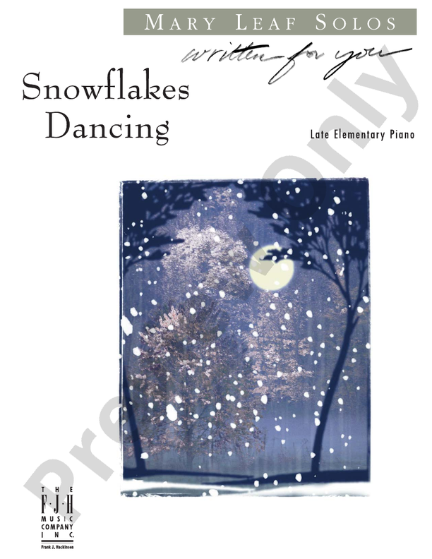 Snowflakes Dancing - Piano (Digital Download)