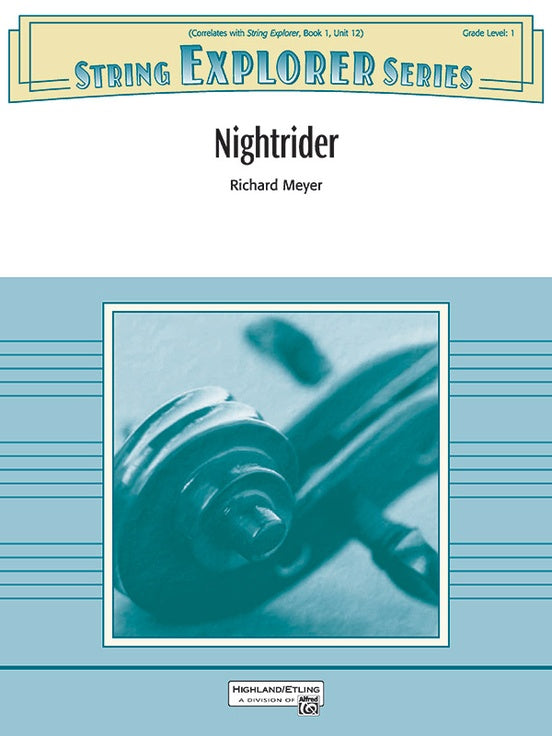 Nightrider – String Orchestra Conductor Score & Parts (Digital Download)