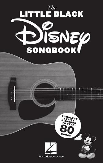 Little Black Disney Songbook - Guitar/Vocal Hal Leonard 295767