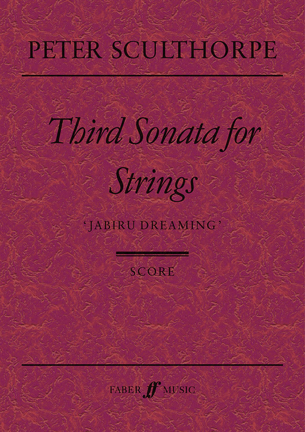 THIRD SONATA FOR STRINGS STUDY SC - SCULTHORPE - Faber