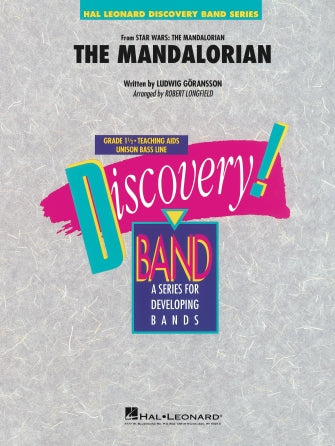 Goransson - The Mandalorian - Concert Band Grade 1.5 Score/Parts arranged by Longfield Hal Leonard 4007372