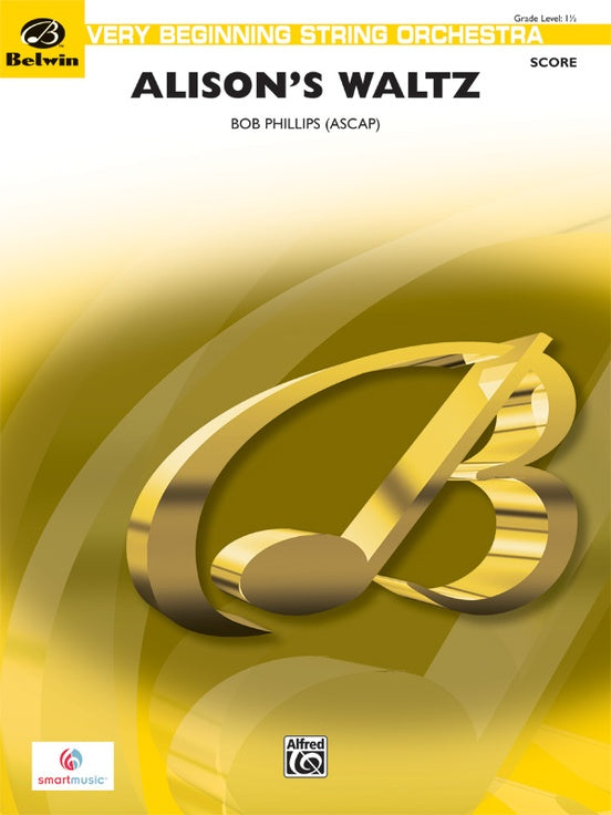 Alison's Waltz – String Orchestra Conductor Score & Parts (Digital Download)