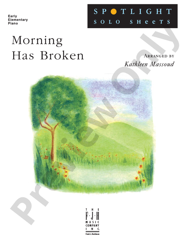 Morning Has Broken - Piano (Digital Download)