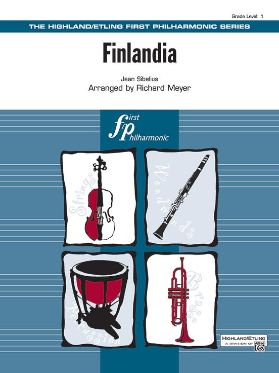 Finlandia (Grade 1) – Full Orchestra Conductor Score & Parts (Digital Download)