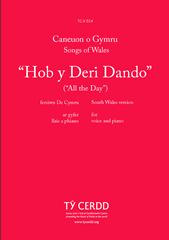 Hob y Deri Dando (South Wales version) - Voice/Piano (Digital Download)