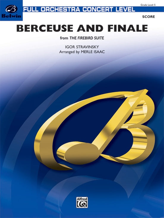 Berceuse and Finale (from the Firebird Suite) – Full Orchestra Conductor Score & Parts (Digital Download)