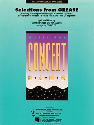 Selections from Grease - Ted Ricketts Hal Leonard Score/Parts