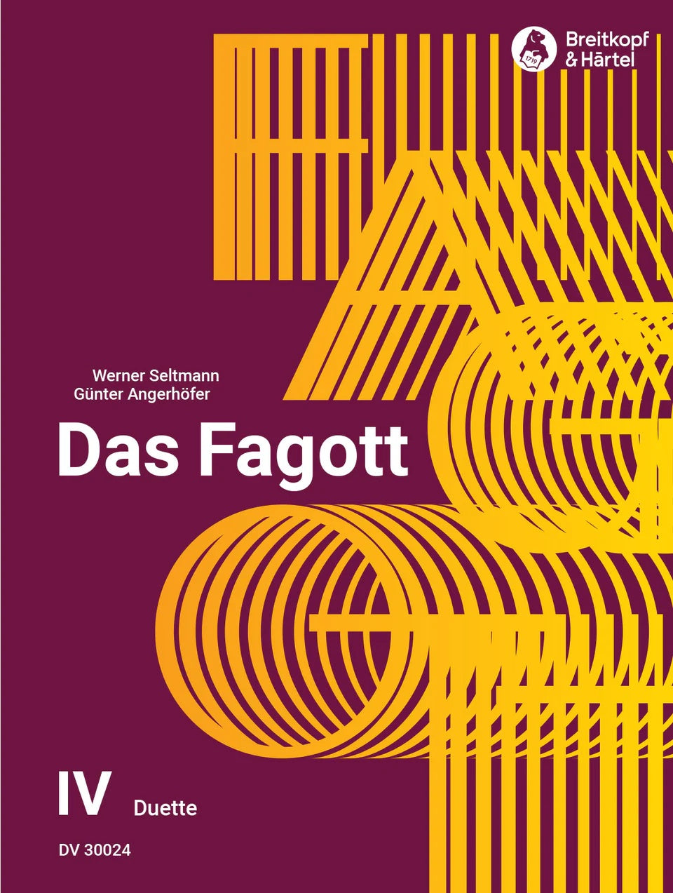 The Bassoon Vol. 4 - Duets - Gunter Angerhofer|Werner Seltmann - Bassoon DVFM
