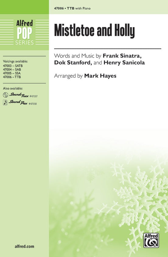 Mistletoe and Holly – TTB Choral Octavo (Digital Download)