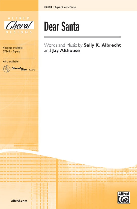 Dear Santa – 2-Part Choral Octavo (Digital Download)