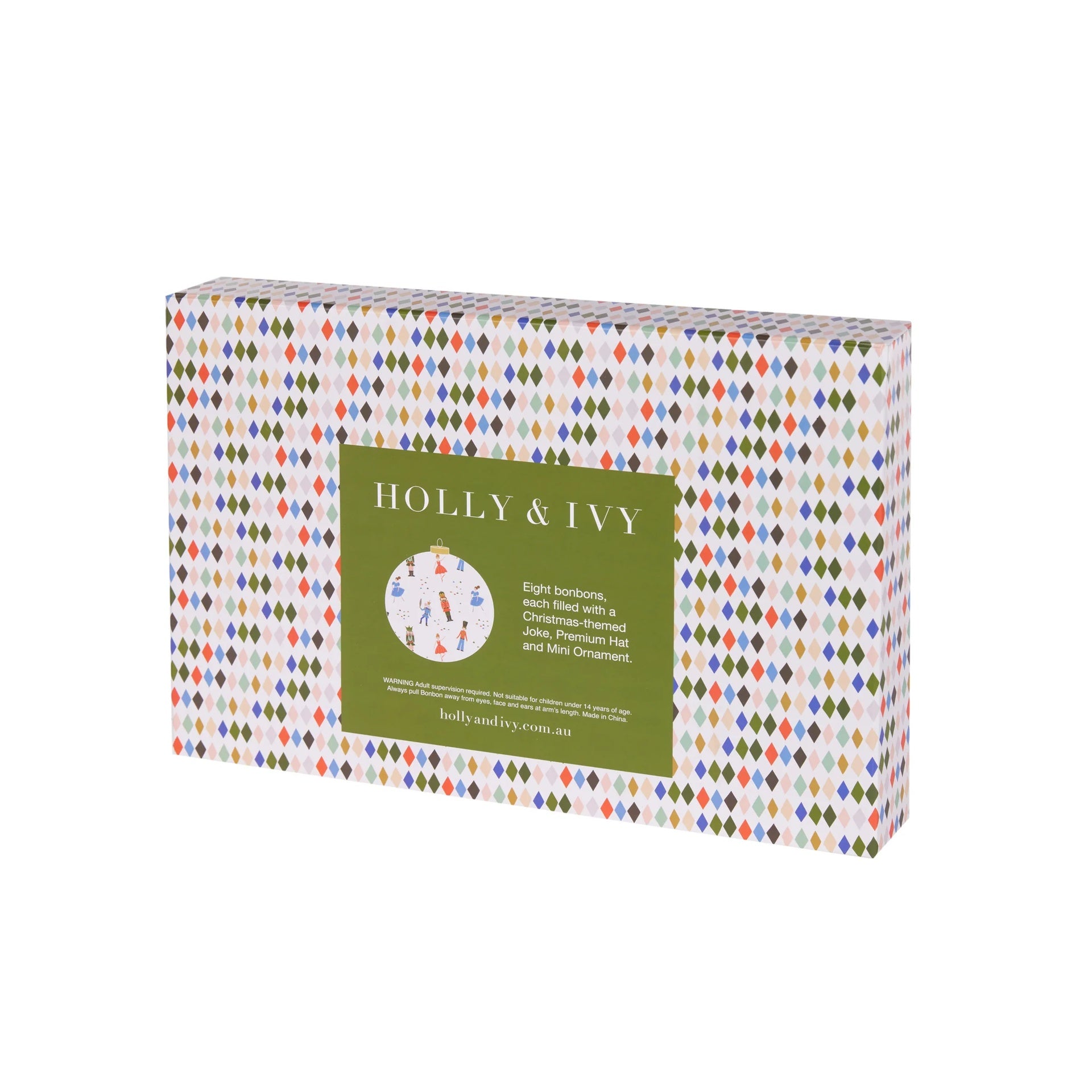 Christmas Crackers Nutcracker Themed with Bauble