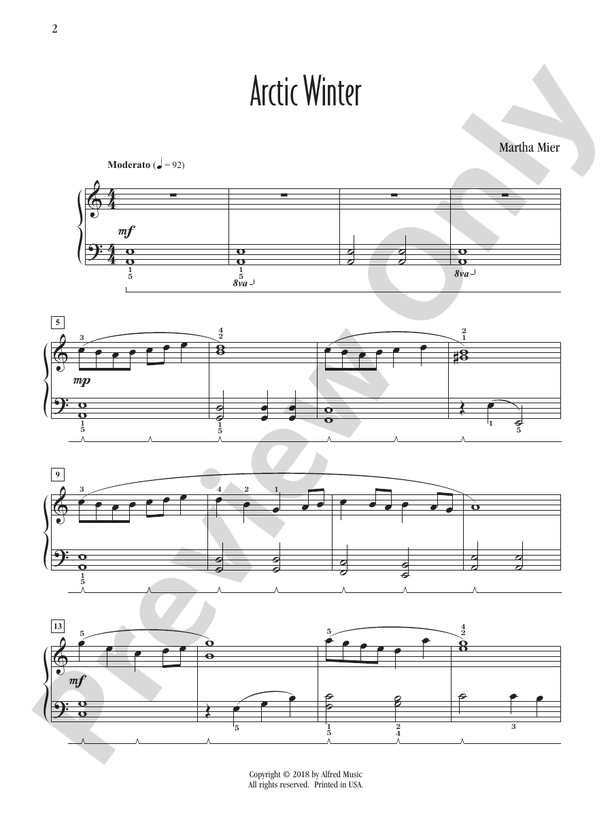 Arctic Winter - Piano (Digital Download)