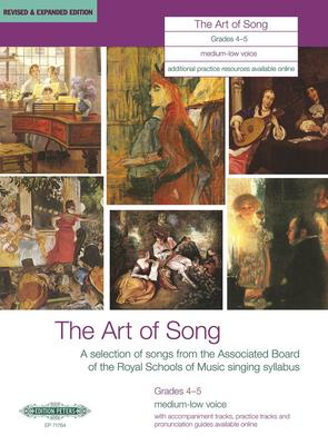 Art Of Song Gr 4-5 - Medium-Low Voice Vocal Score (Revised) - Various - Peters EP71764