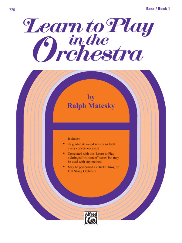 LEARN TO PLAY IN THE ORCHESTRA BK 1 DB