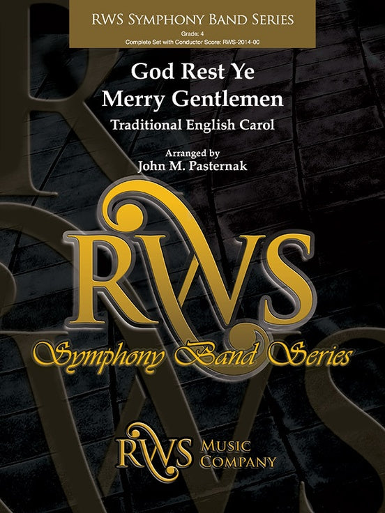 God Rest Ye Merry Gentlemen - Concert Band Conductor Score & Parts (Digital Download)