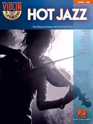 Hot Jazz - Violin Play-Along Volume 36 - Various - Violin Hal Leonard /CD