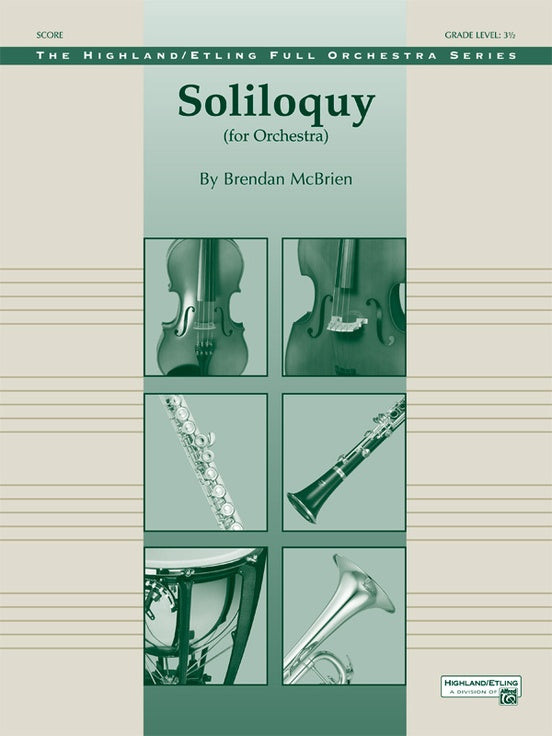 Soliloquy for Orchestra – Full Orchestra Conductor Score & Parts (Digital Download)