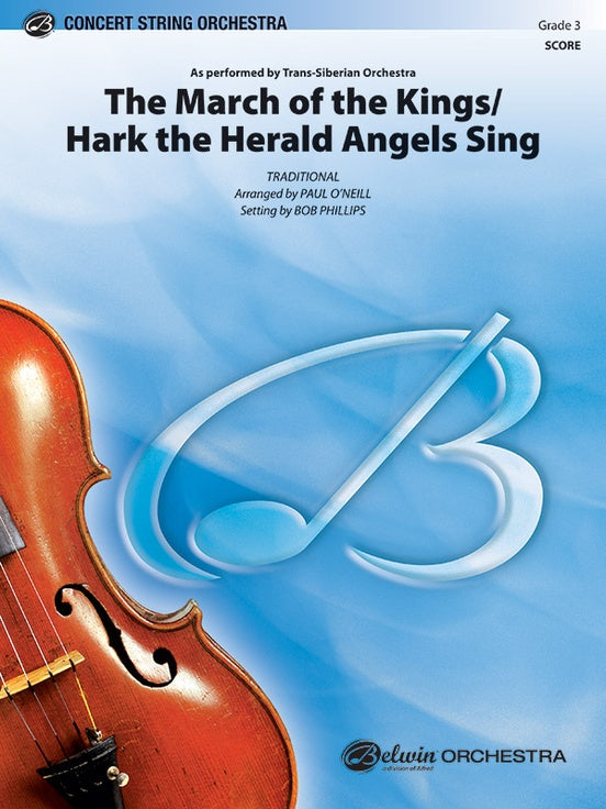 The March of the Kings / Hark the Herald Angels Sing – String Orchestra Conductor Score & Parts (Digital Download)